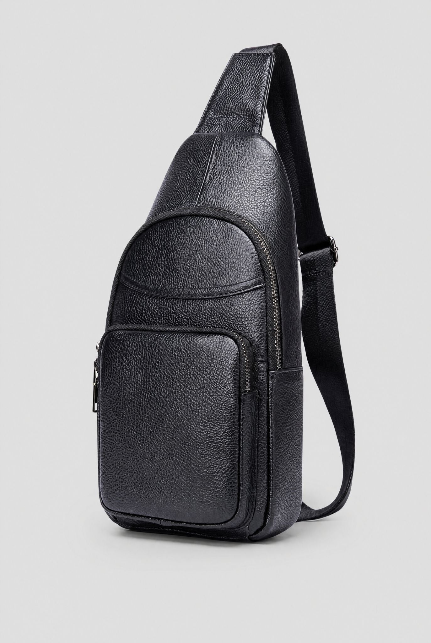 Shoulder Bag Masculina em Couro Turin