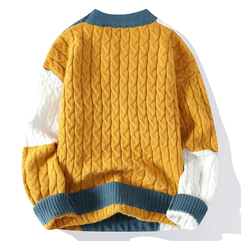 Sueter Masculino Casual em Tricô Leve Street3