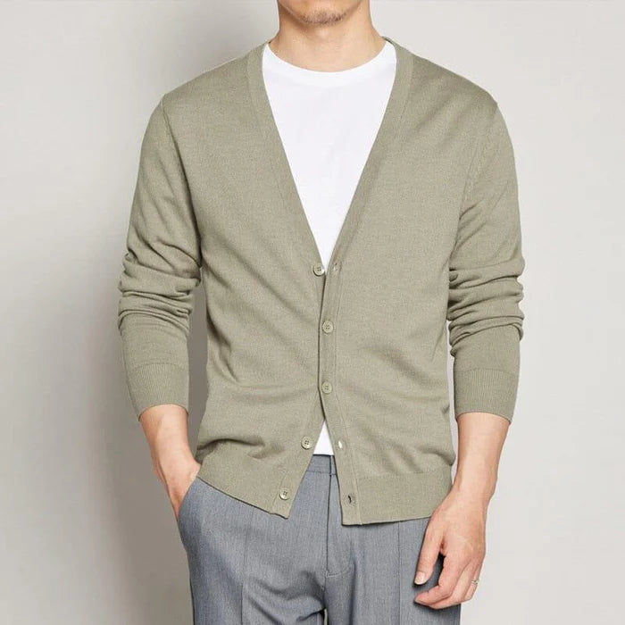 Cardigan Masculino Com Botões Fiorinni