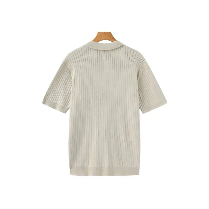 Camisa Polo Canelada Merano