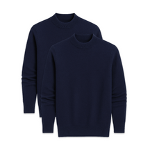 Conjunto 2 Suéteres Básicos Fiorinni Azul e Azul