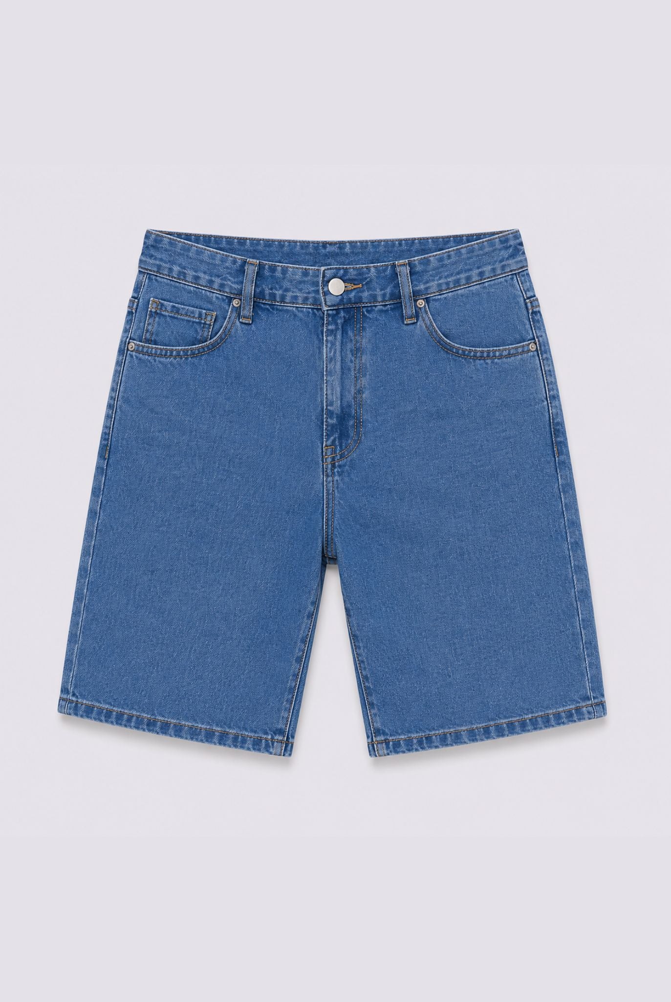 Bermuda Jeans Masculina Corte Reto