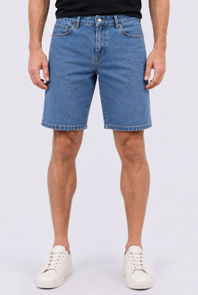 Bermuda Jeans Masculina Corte Reto