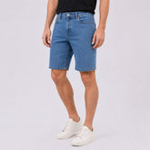 Bermuda Jeans Masculina Corte Reto
