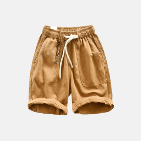 Bermuda Linho Masculina Fiorinni Malta caramelo