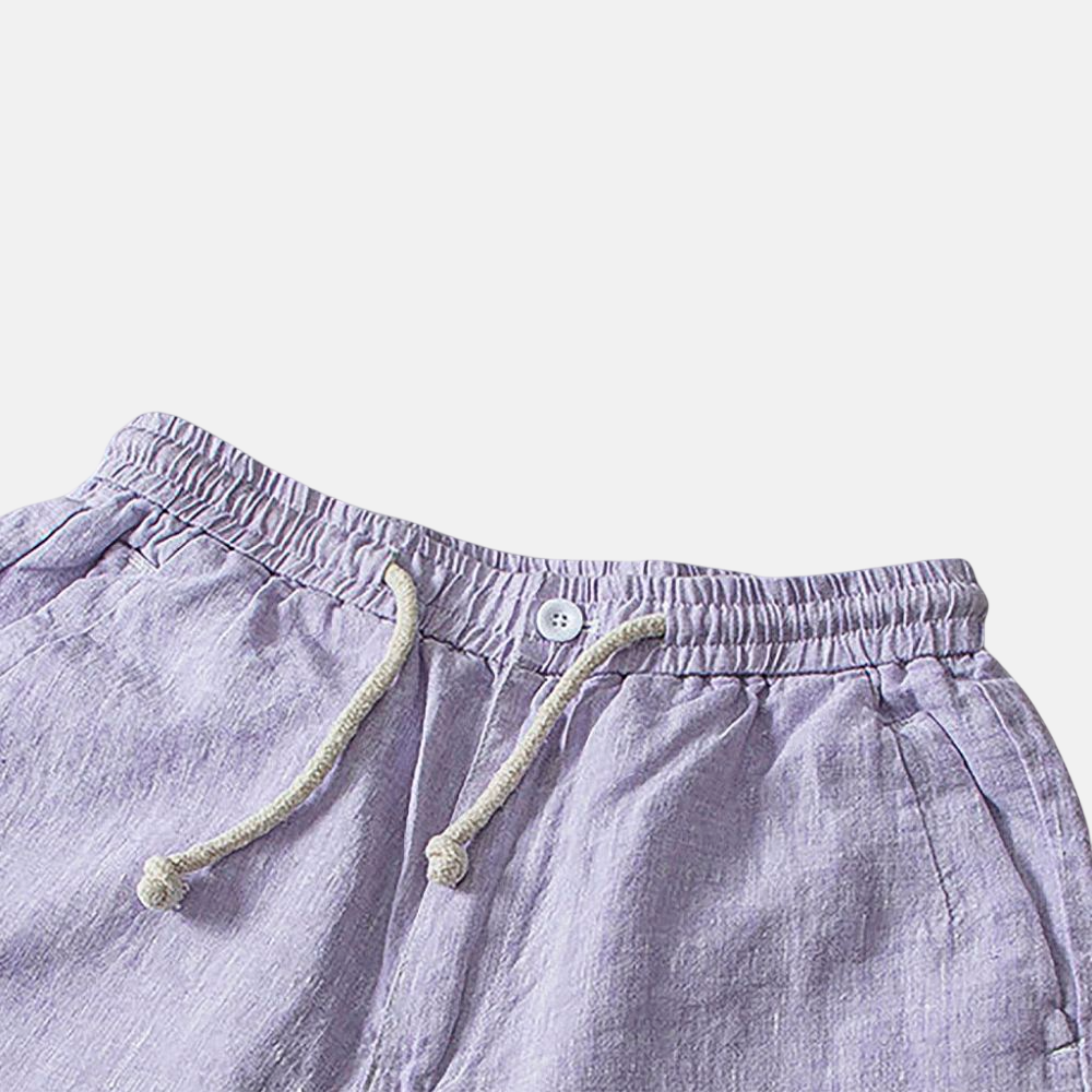 Bermuda Linho Masculina Fiorinni Phuket - detalhes