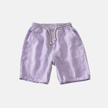 Bermuda Linho Masculina Fiorinni Phuket lilás 