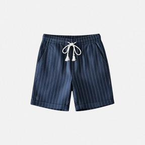 Bermuda Linho Portofino azul marinho