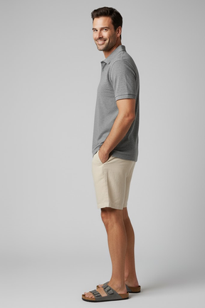 Bermuda Masculina Linho Capri