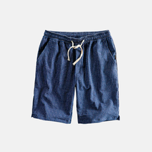 Bermuda Masculina Listrada Fiorinni Sorrento azul marinho