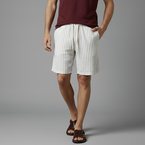 Bermuda Masculina Tirreno branca 