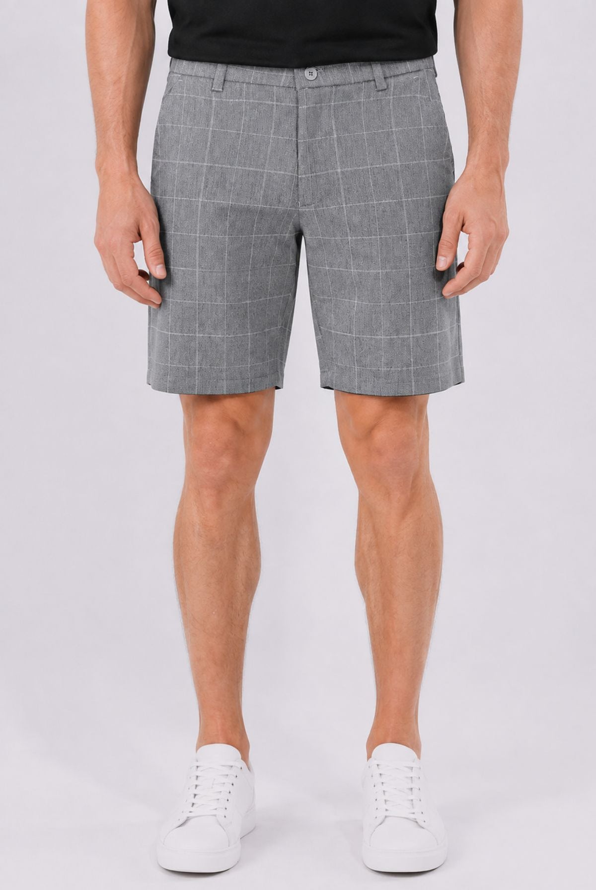Bermuda Masculina de Alfaiataria Xadrez