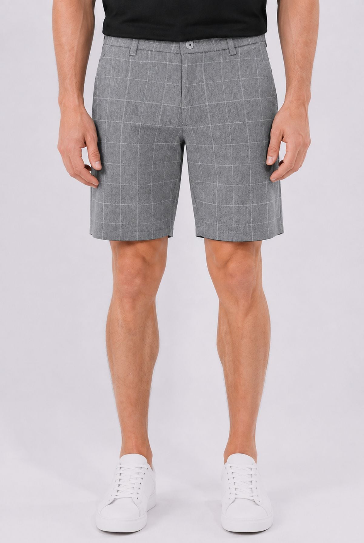 Bermuda Masculina de Alfaiataria Xadrez