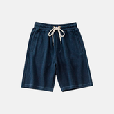 Bermuda Moletom Masculina Fiorinni Amalfi azul marinho