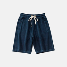 Bermuda Moletom Masculina Fiorinni Amalfi azul marinho