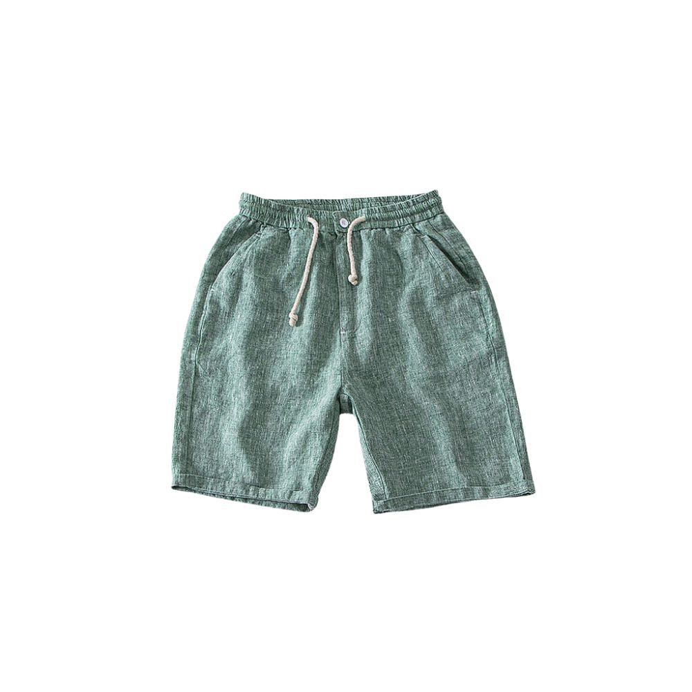 Bermuda Linho Masculina Fiorinni Phuket verde claro