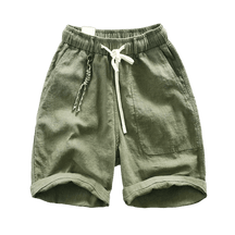 Bermuda de Linho Masculina Fiorinni Malta verde