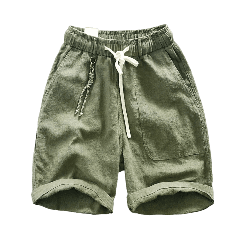 Bermuda de Linho Masculina Fiorinni Malta verde