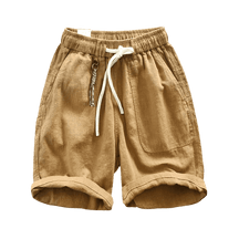 Bermuda de Linho Masculina Fiorinni Malta bege