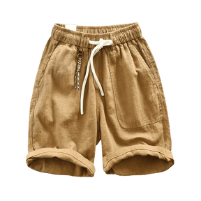 Bermuda de Linho Masculina Fiorinni Malta bege