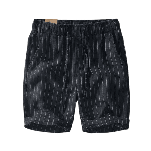 Bermuda de Linho Masculina Fiorinni Firenze preto
