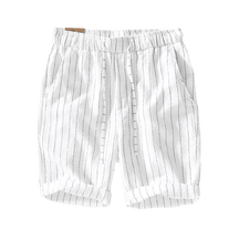 Bermuda de Linho Masculina Fiorinni Firenze branco