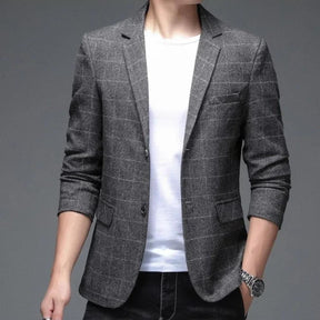 Blazer Masculino Esporte Fino Fiorinni cinza