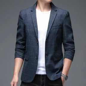 Blazer Masculino Esporte Fino Fiorinni azul marinho