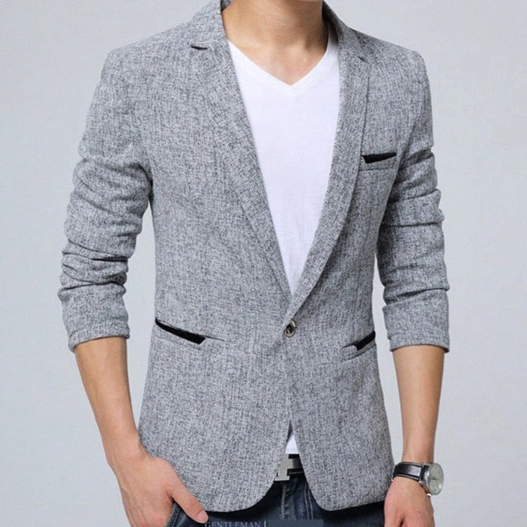 Blazer Masculino Fiorinni Madson cinza