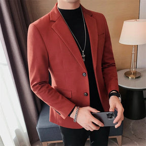 Blazer Masculino Grife Fiorinni F020 Vermelho