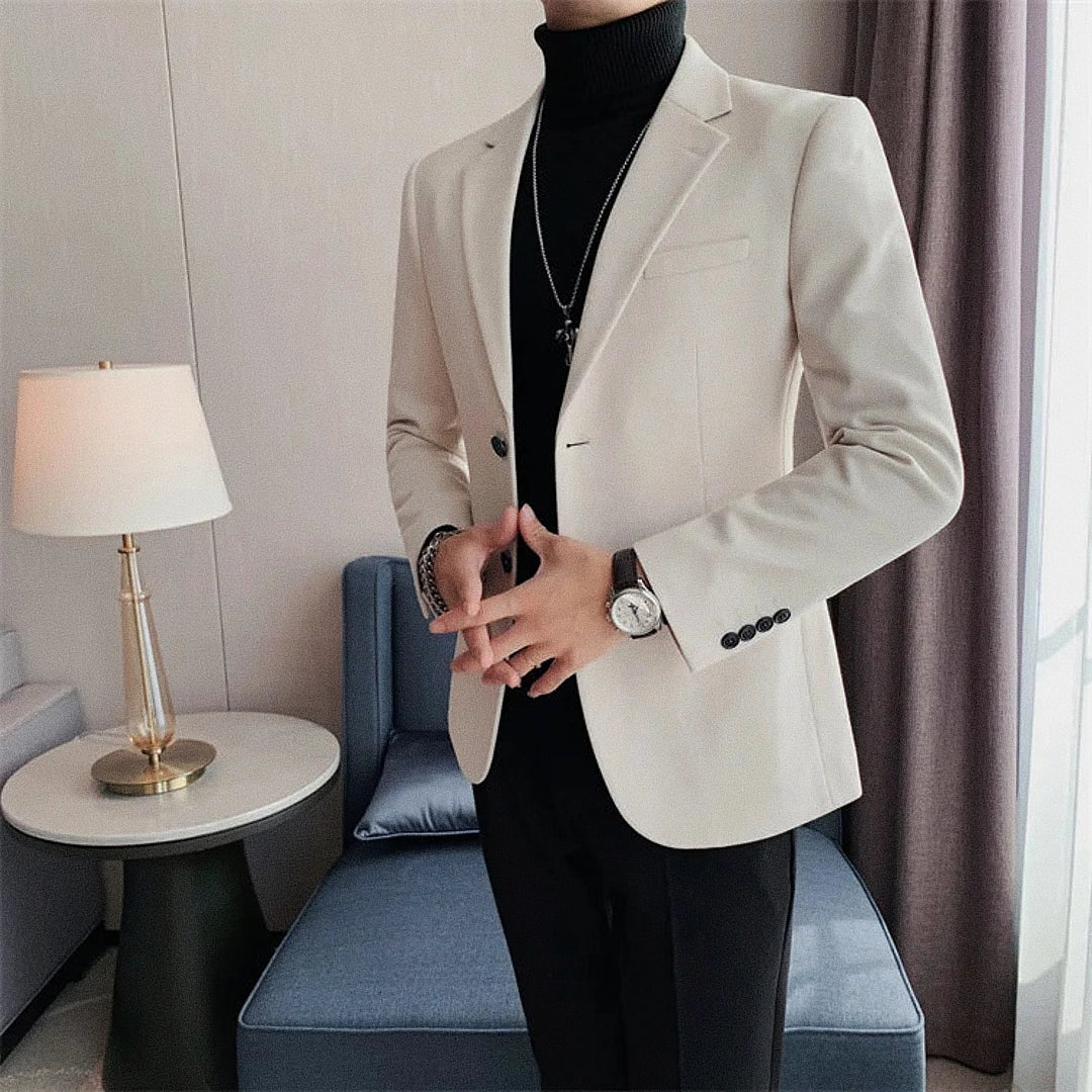 Blazer Masculino Grife Fiorinni F020 Off White