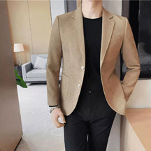 Blazer Masculino Fiorinni Noble Cáqui