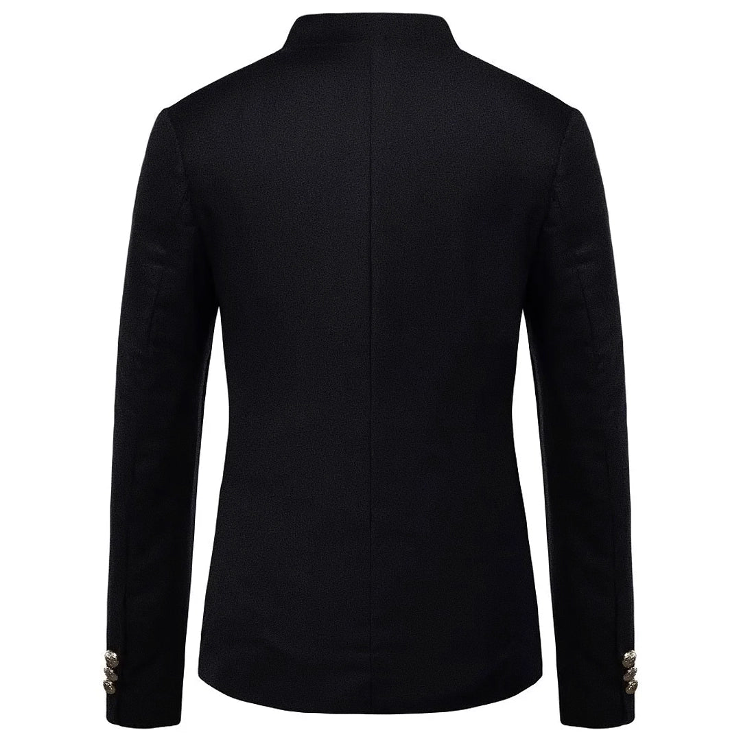 Blazer Masculino Slim Fiorinni Beaumont Preto Costas