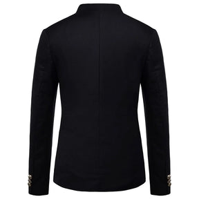 Blazer Masculino Slim Fiorinni Beaumont Preto Costas