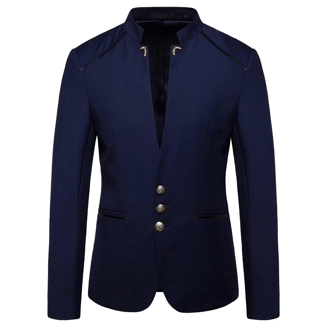 Blazer Masculino Slim Fiorinni Beaumont Azul Marinho