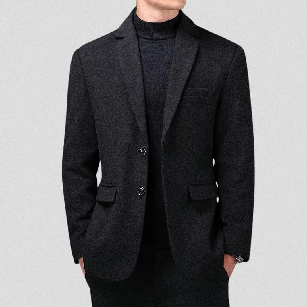 Blazer Masculino Slim Fiorinni Herrera Preto