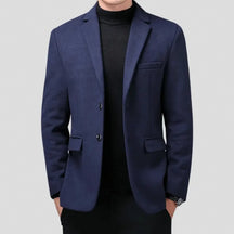 Blazer Masculino Slim Fiorinni Herrera Azul Marinho