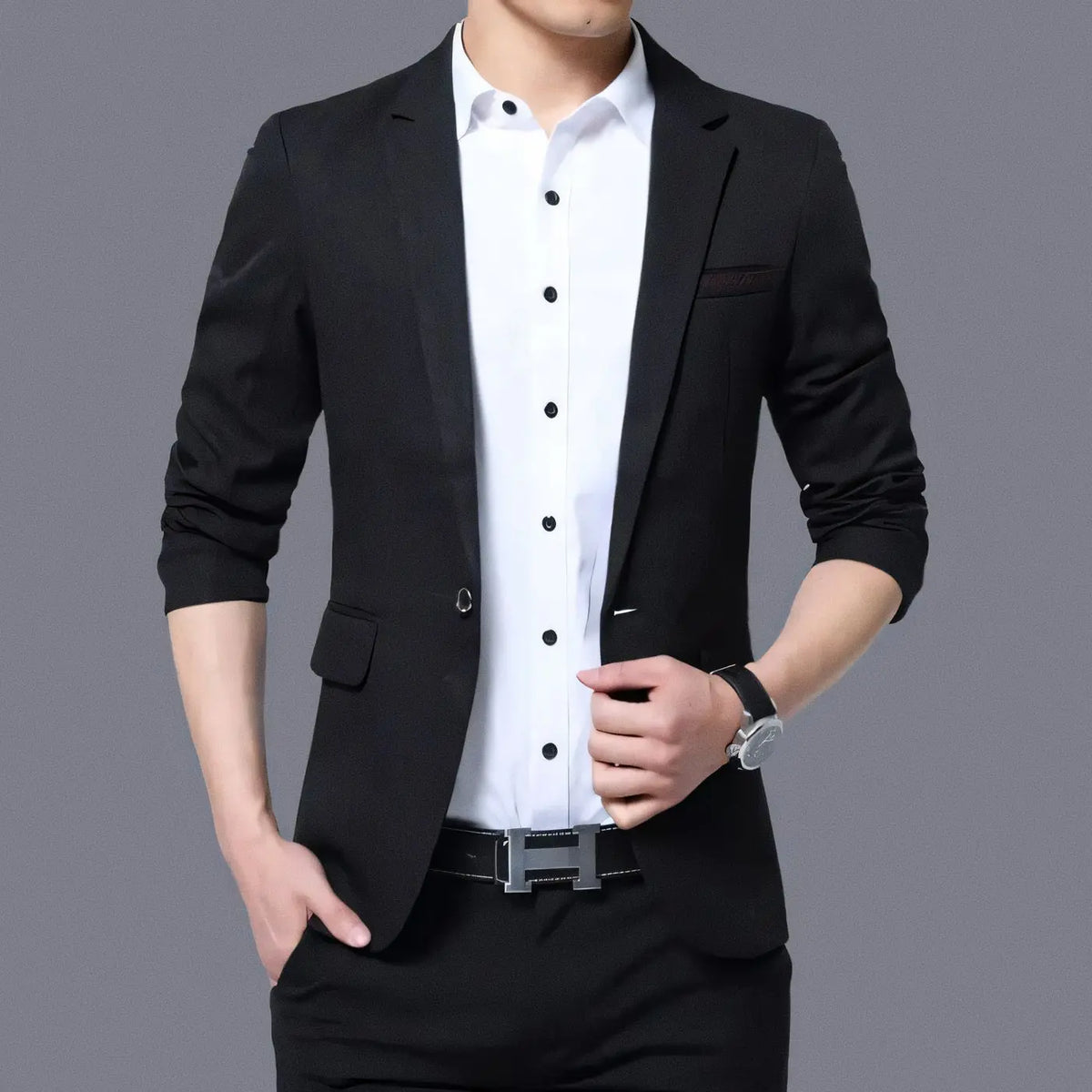 Blazer Masculino Fiorinni Carlsen Preto