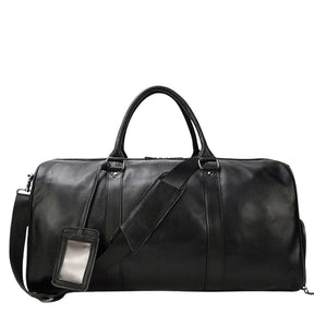 Bolsa de Viagem de Couro Fiorinni Dravex preto