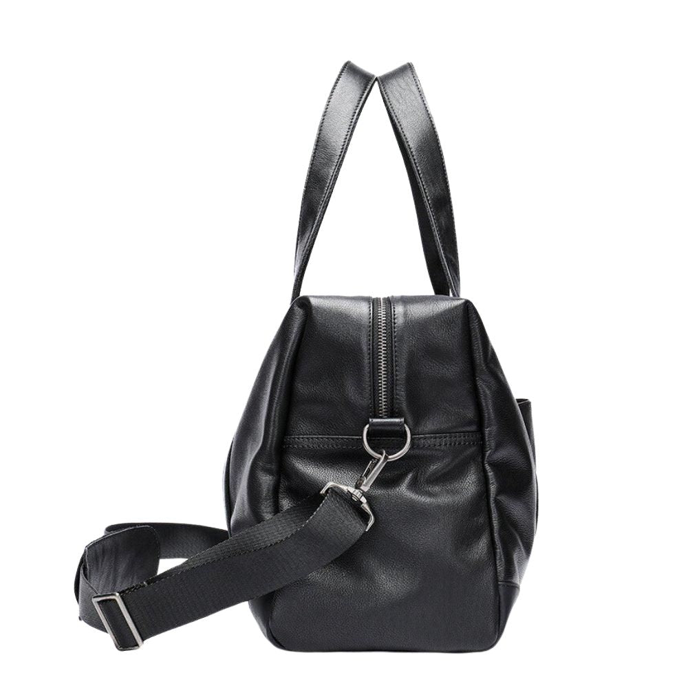 Bolsa de Viagem de Couro Fiorinni Velthor preto