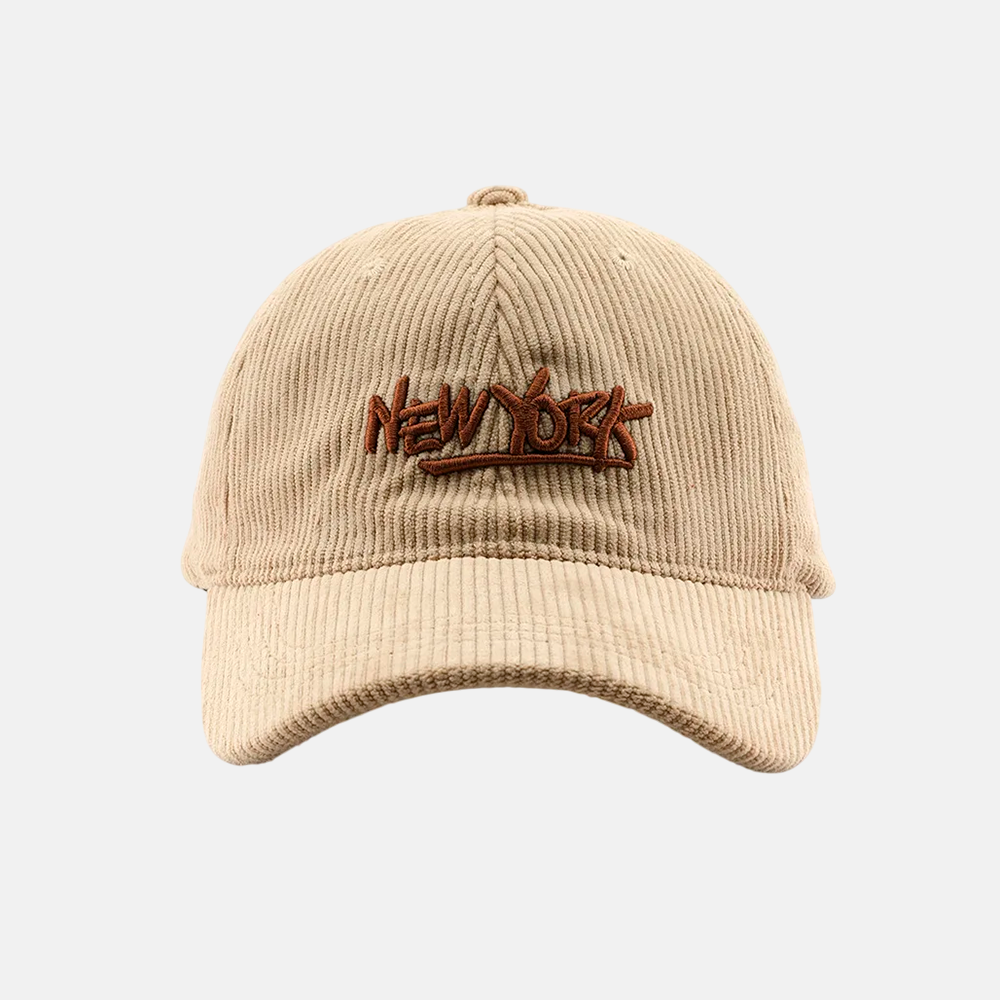 Boné Fiorinni de Veludo bege