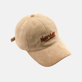 Boné Fiorinni de Veludo bege