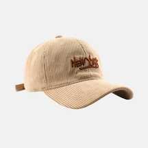 Boné Fiorinni de Veludo cáqui