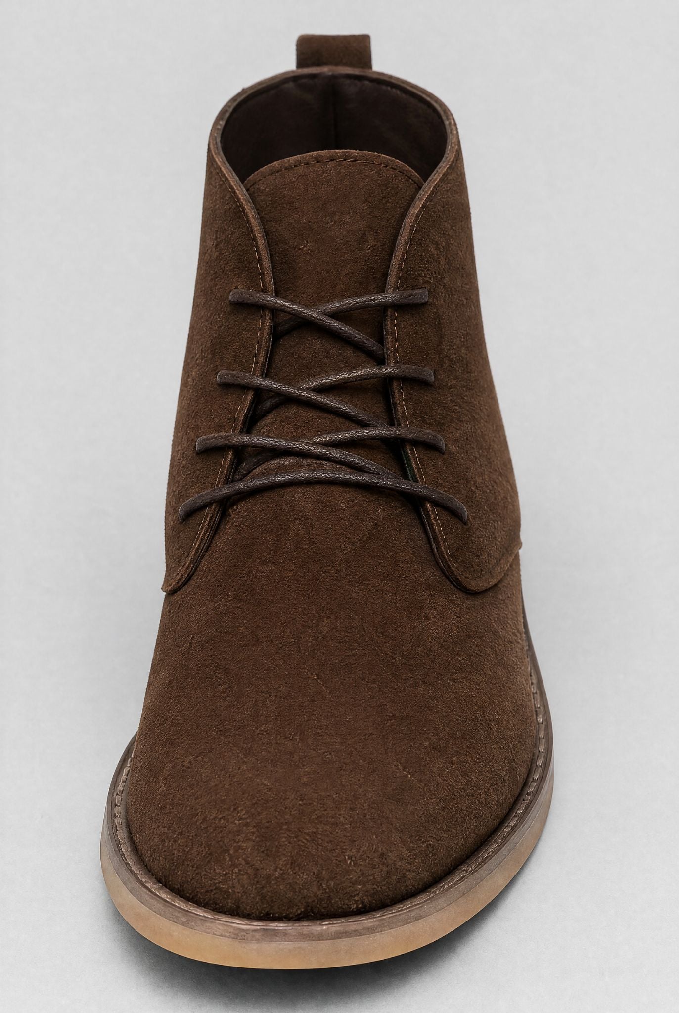 Bota Masculina Atemporal Britânica em Camurça
