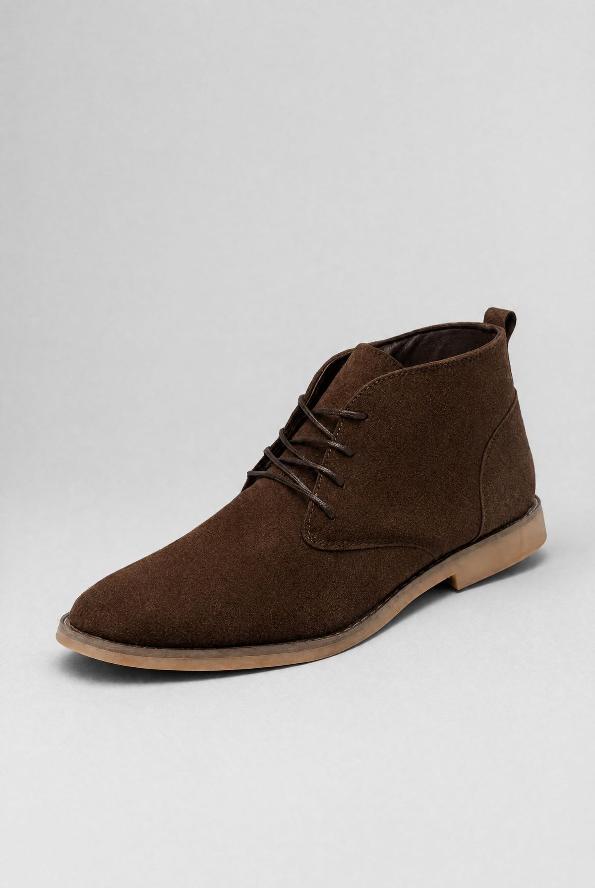 Bota Masculina Atemporal Britânica em Camurça
