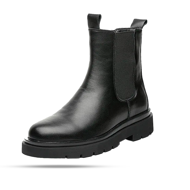 Bota Chelsea Masculina Fiorinni de Cano Alto preta