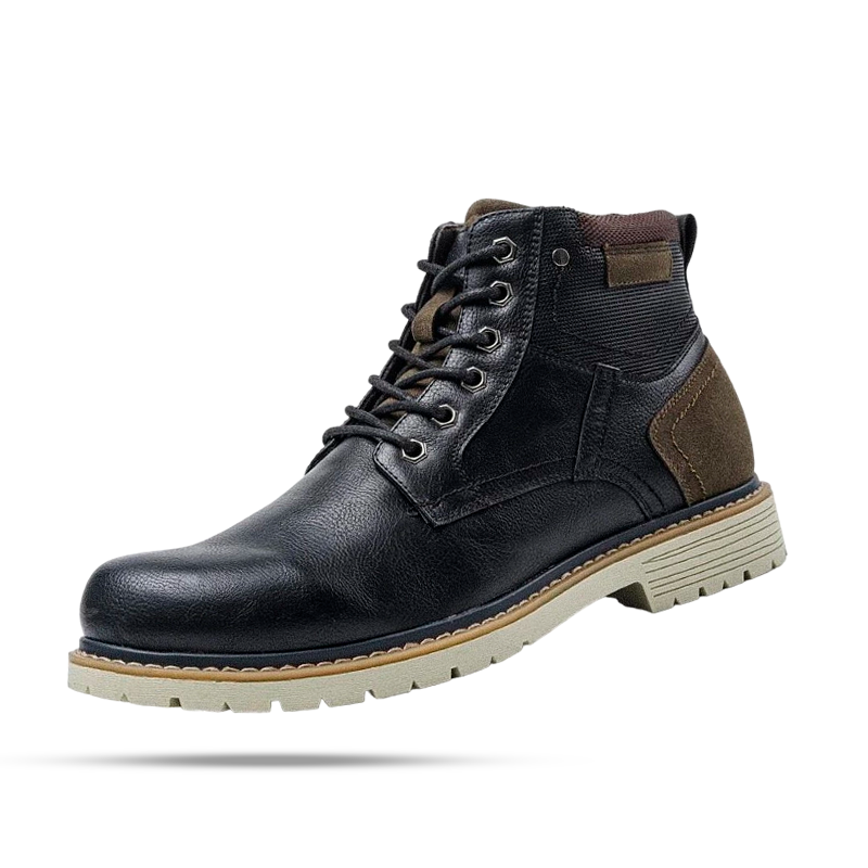 Bota Masculina de Couro Fiorinni Michigan preta