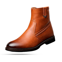 Bota de Couro Fiorinni com Interior Forrado marrom