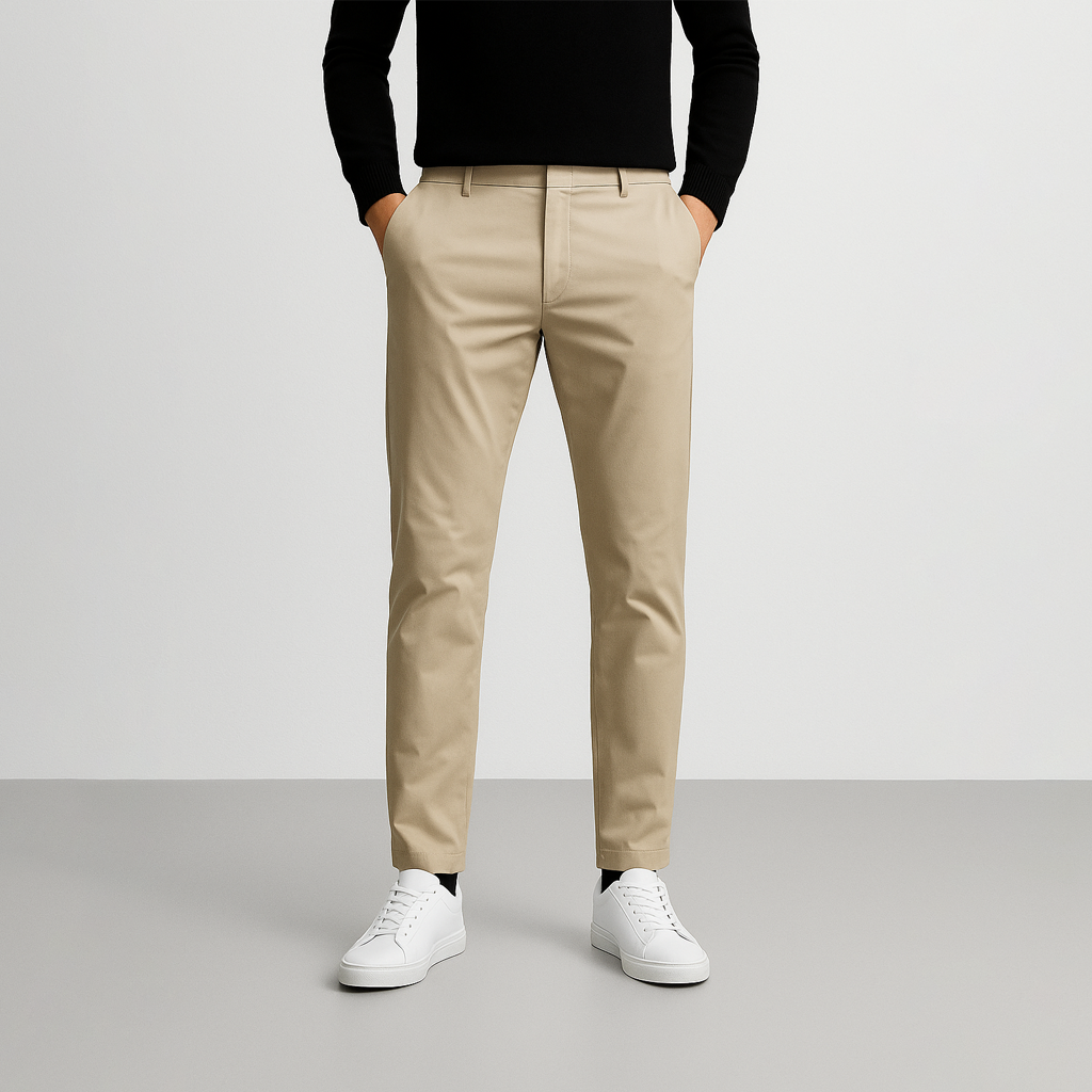 Calça Chino em Sarja Masculina Fiorinni F010