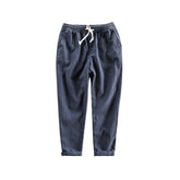 Calça Linho Masculina Fiorinni F094 -  azul marinho
